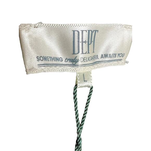 Dept. Silk Black silk dress new NWT size large - Picture 10 of 11